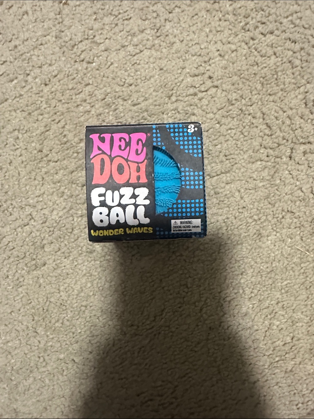 Needoh Fuzz Ball Wonder Waves - Blue